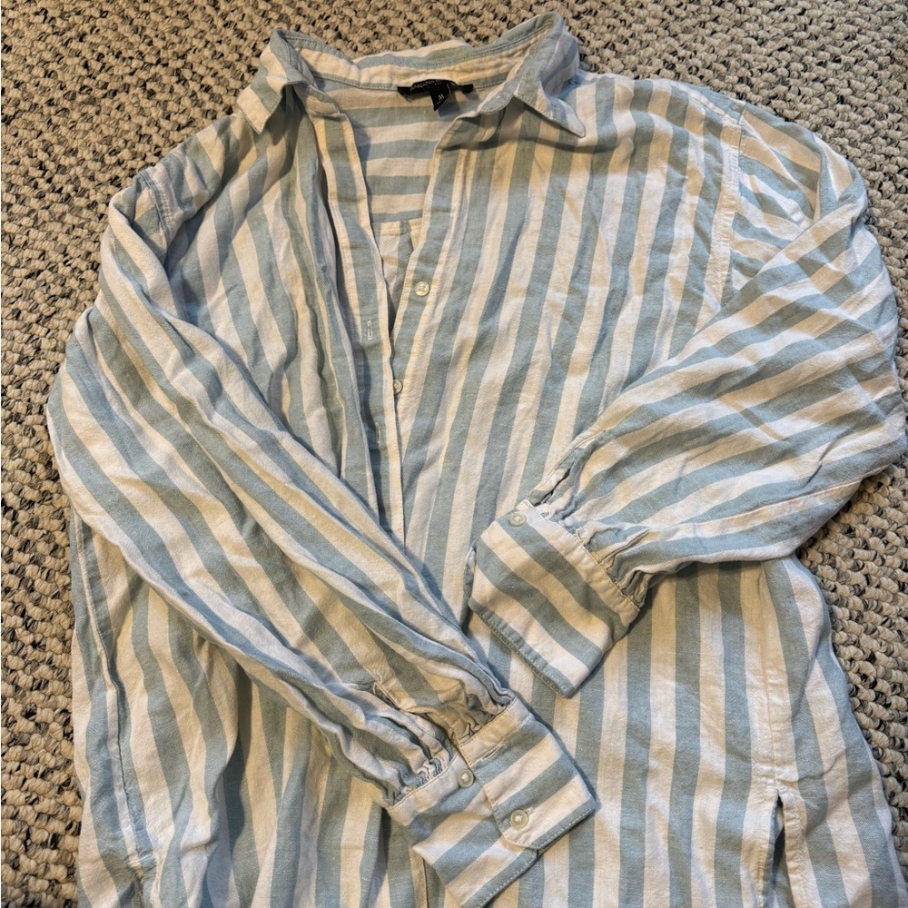 Linen Button-Up Shirt